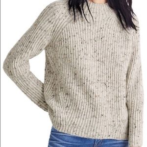 Madewell Donegal Northfield Mockneck Sweater Large